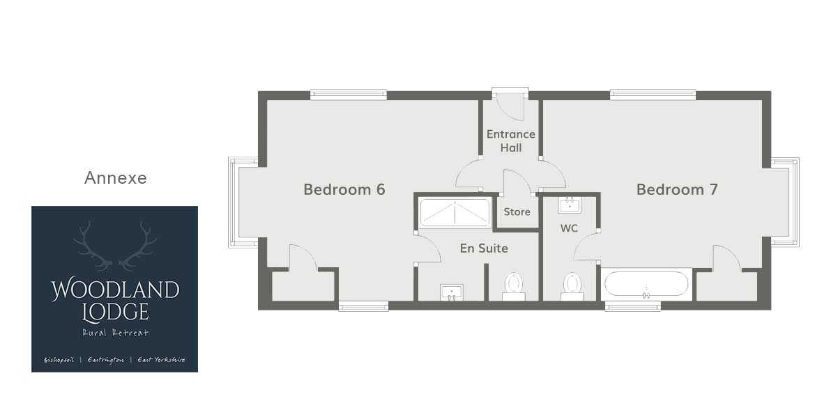 Woodland Lodge Retreat, Group Accommodation Holiday Home, 10-14 guests